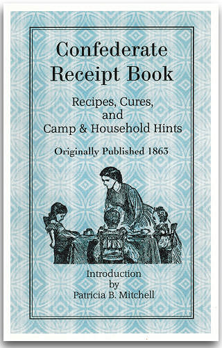 Confederate Receipt Book 1863